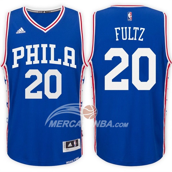 Maglia NBA Fultz Philadelphia 76ers Azul